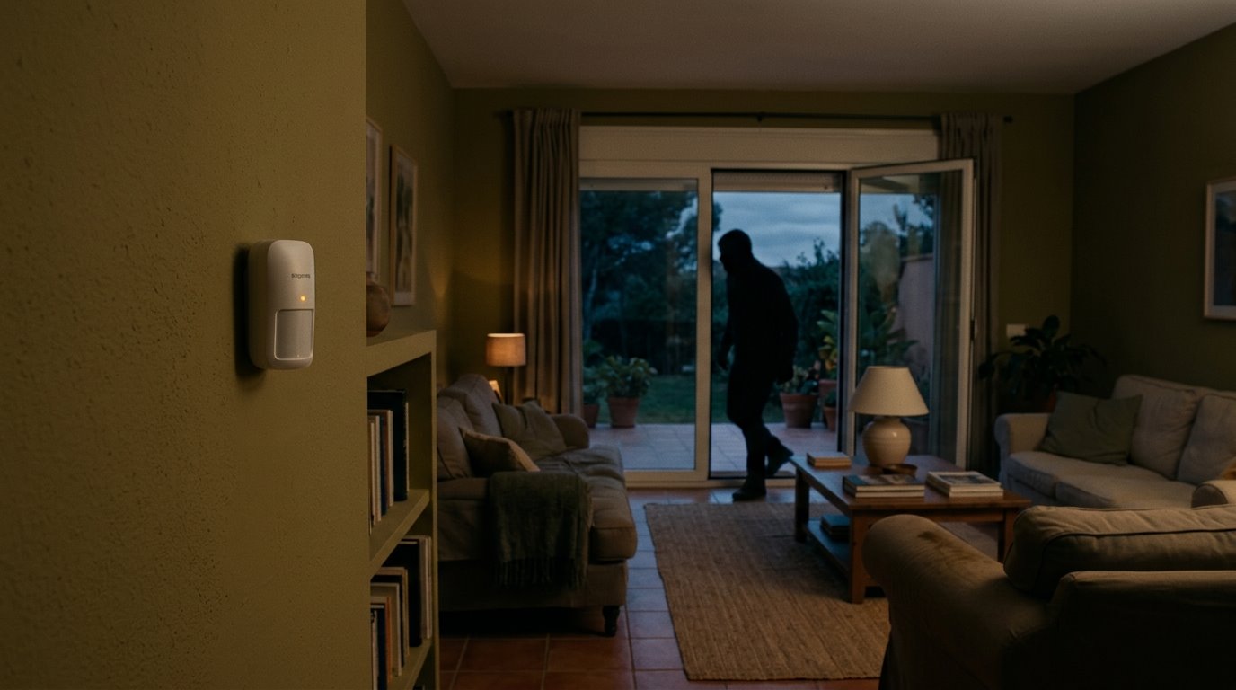 Un detector identifica un intento de entrada en una vivienda protegida